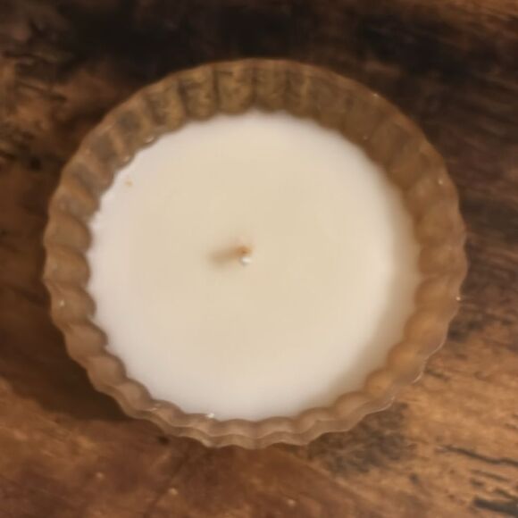 Anthropology Cupcake Gourmand Ginger Cookie Glass Candle / New No Box - Picture 7 of 9